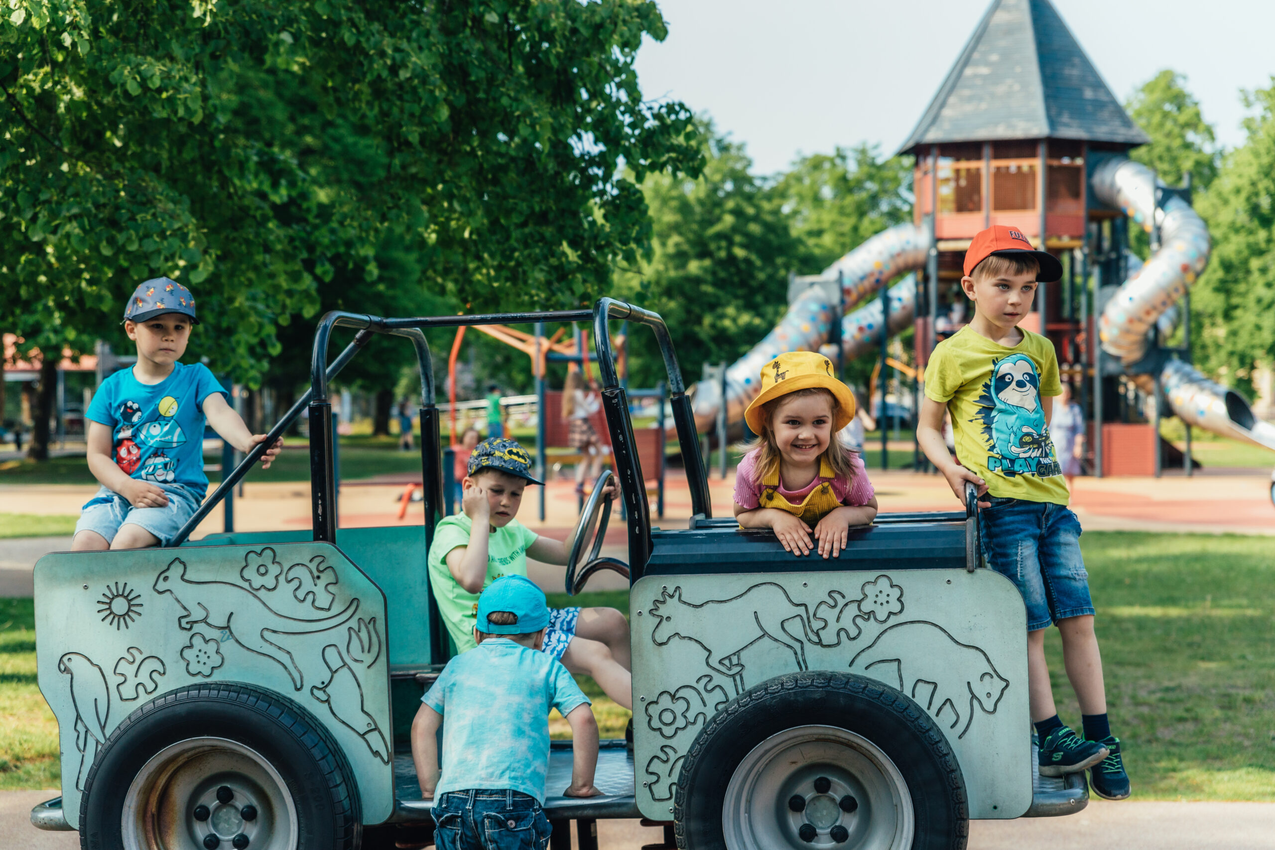 Children's playgrounds - VisitVentspils