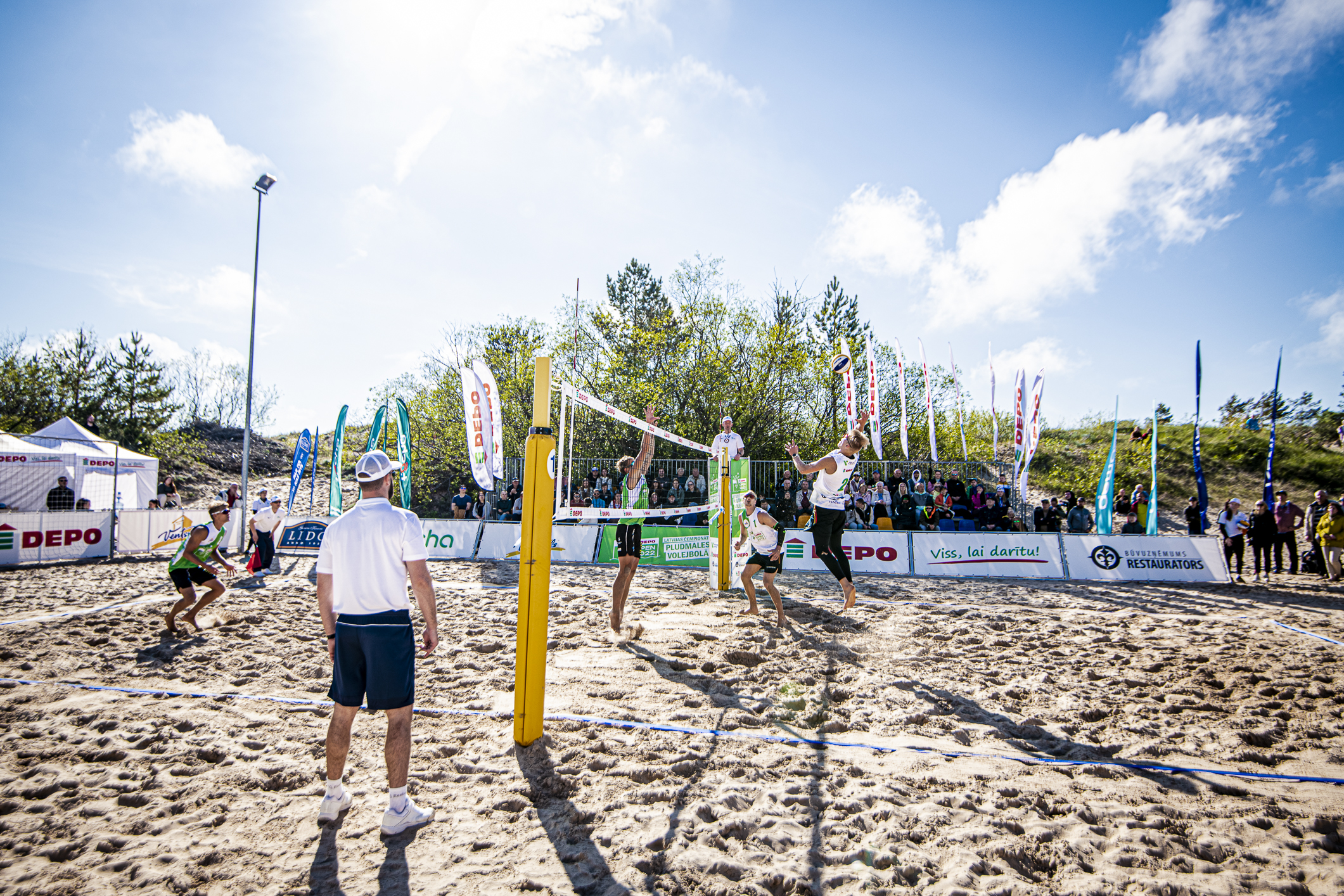 Latvian Beach Volleyball Championship “DEPO Open 2023” to Start in Ventspils