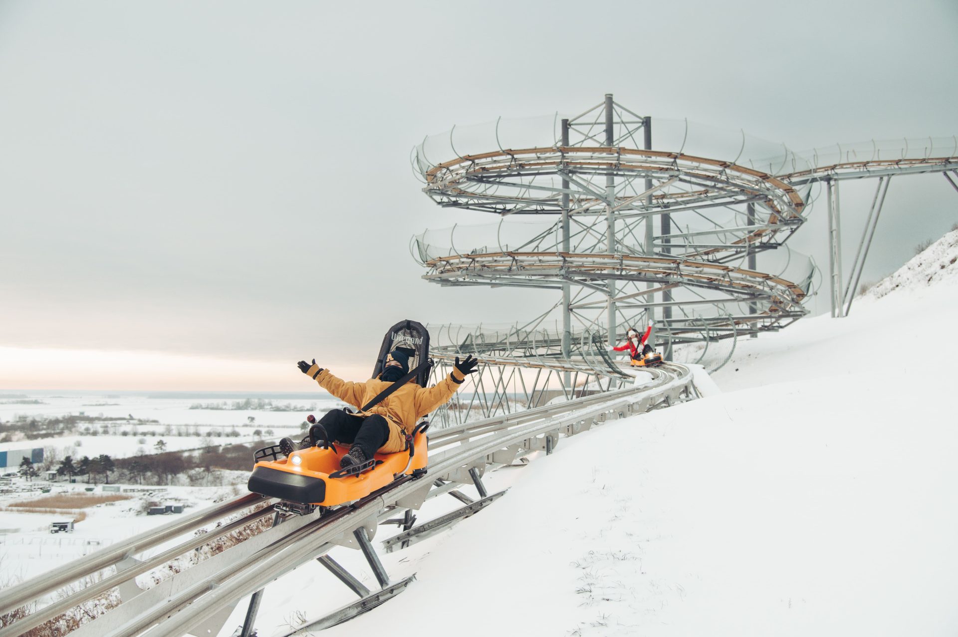 3.vieta Reklāmas foto Monta Zīle "Rodeļa prieki ziemā"