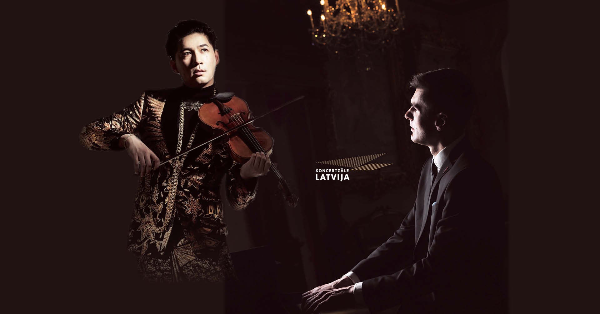 A virtuoso duo will perform in Ventspils – violinist Iskandars